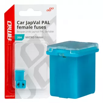 Fusibles automobiles JAPVAL PAL femelles 2 pcs 20A - AMIO 03451