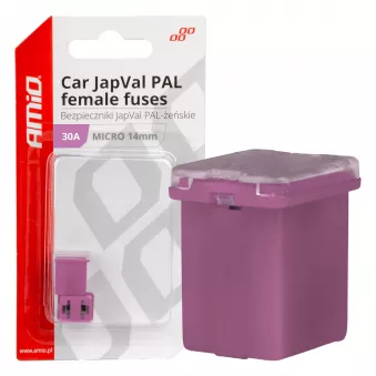 Fusibles automobiles JAPVAL PAL femelles 2 pcs 30A - AMIO 03453