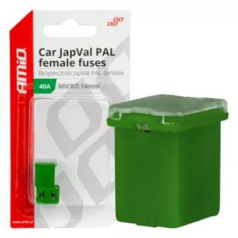 Fusibles automobiles JAPVAL PAL femelles 2 pcs 40A - AMIO 03454