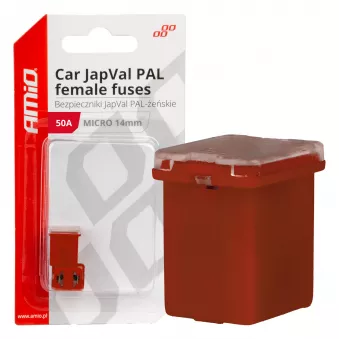 Fusibles automobiles JAPVAL PAL femelles 2 pcs 50A - AMIO 03455