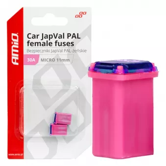 Fusibles automobiles JAPVAL PAL femelles 30A 2 pcs. AMIO 03460