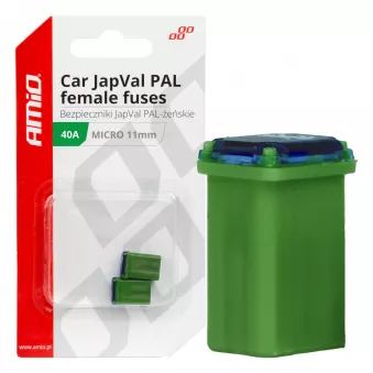 Fusibles automobiles JAPVAL femelles 40A 2 pcs AMIO 03461