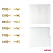 Prise fiche connecteur électrique 6 broches + connecteurs - AMIO 03515 - Visuel 3