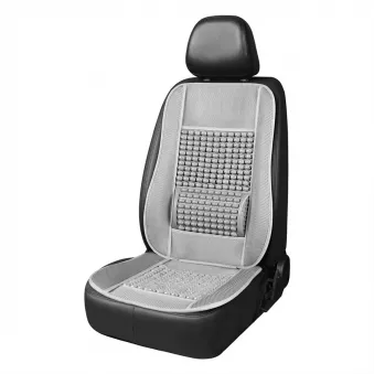 Tapis de siège fauteuil perles avec support lombaire pour voiture AMIO 03643