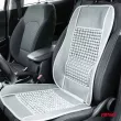 Tapis de siège fauteuil perles avec support lombaire pour voiture AMIO 03643 - Visuel 2
