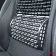 Housse de siège en perles avec support lombaire pour voiture AMIO 03644 - Visuel 3