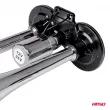 Klaxon signal sonore fanfare double chrome 12V 24V - AMIO 03617 - Visuel 2