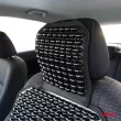 Tapis de fauteuil siège perles avec soutien pour le dos et appuie-tête AMIO 03650 - Visuel 3