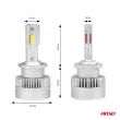 Ampoules LED à filament série D-Basic D4S D4R 6000K Canbus - AMIO 03629 - Visuel 3