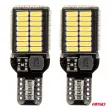 Ampoules LED CANBUS série PRO T15e W16W 54x4014 SMD Blanc 12V 24V - AMIO 03724 - Visuel 2