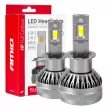 Ampoules LED pour voiture série HP Full Canbus H3 12V 24V 6500K - AMIO 03672 - Visuel 1