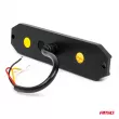 Lampe flash d'avertissement plate 6x3W LED R65 R10 12V 24V - AMIO 03930 - Visuel 3