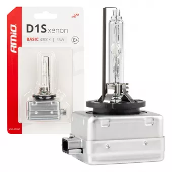 Ampoule au xénon filament xénon D1S 35W 4300K BASIC blister AMIO 03863