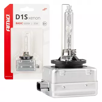 Ampoule xénon filament xénon D1S 35W 6000K BASIC blister AMIO 03864