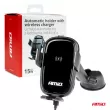 Support de voiture pour téléphone, pare-brise, tableau de bord, chargeur à induction 15W AMIO 03779 - Visuel 3
