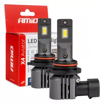 Ampoules LED voiture série X4 Aviator HB4 6500K Canbus - AMIO 03767