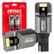 Ampoules LED FULL CANBUS PRO T15 W16W 4x3030 SMD blanches 12V 24V - AMIO 03581 - Visuel 1