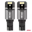 Ampoules LED FULL CANBUS PRO T15 W16W 4x3030 SMD blanches 12V 24V - AMIO 03581 - Visuel 2