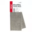 Microfibre sans traces pour vitres, fenêtres, miroirs 30x40 cm 2 pièces - AMIO 03742 - Visuel 1