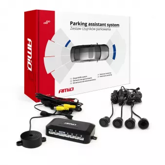 Ensemble de capteurs de stationnement pour caméra et écran LCD OR 18mm - AMIO