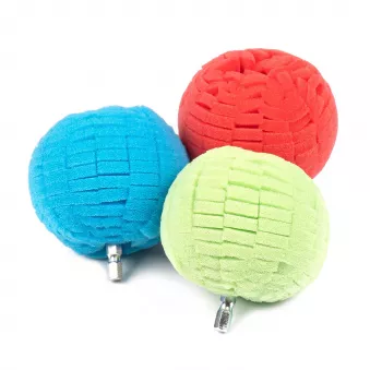 Ensemble d'éponges pour polir les jantes éponges de polissage rondes - AMIO 03702