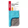 Chiffon microfibre serviette pour sécher la voiture peinture 30x40 cm 1200g AMIO 03757 - Visuel 1