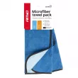 Microfibre pour laver, nettoyer les vitres et sécher la voiture 2 en 1 30x40 cm 2 pièces 630g - AMIO 03747 - Visuel 1