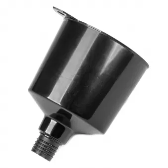 Buse en plastique noire universelle pour carburant, liquide, eau, ovale 12 cm AMIO 04043