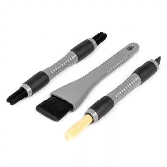 Ensemble pour cosmétique automobile detailing auto pinceaux 3 pcs AMIO 04033