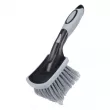 Brosse pour laver nettoyer roues jantes enjoliveurs courte 26 cm AMIO 04031 - Visuel 1