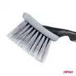 Brosse pour laver nettoyer roues jantes enjoliveurs courte 26 cm AMIO 04031 - Visuel 2