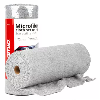 Chiffons en microfibre serviettes en rouleau 30x30 cm 50 pcs. 120g - AMIO 03974