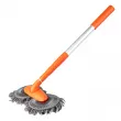 Brosse télescopique rotative en microfibre pour le lavage de voiture AMIO 04332 - Visuel 1