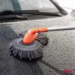 Brosse télescopique rotative en microfibre pour le lavage de voiture AMIO 04332 - Visuel 2