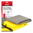 Chiffon en microfibre pour enlever les insectes et les saletés tenaces 2 pcs. 40x40 cm 280g - AMIO 03977 - Visuel 1