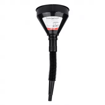 Buse flexible noire universelle avec filtre pour carburant, liquide, eau 13,5 cm AMIO 04036