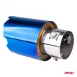 Embout de silencieux d'échappement en acier inoxydable bleu AMIO 04066 - Visuel 2