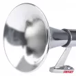 Klaxon fanfare signal sonore chrome 640 mm 12V 24V - AMIO 04076 - Visuel 3