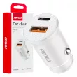 Chargeur de voiture USB-A + USB-C 20W - AMIO 03877 - Visuel 1