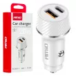 Chargeur de voiture USB-A + USB-C 20W - AMIO 03878 - Visuel 1