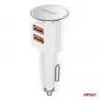 Chargeur de voiture 2x USB-A 3,4A - AMIO 03888 - Visuel 2