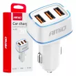 Chargeur de voiture 3x USB-A 30W - AMIO 03889 - Visuel 1