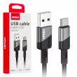 Câble de charge USB-A - USB-C 3A 200cm FullLINK - AMIO 03924 - Visuel 1