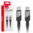 Câble de charge USB-C - USB-C 60W 100cm FullLINK - AMIO 03926 - Visuel 1