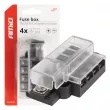Boîte à fusibles connecteurs à vis 4 prises - AMIO 03835 - Visuel 1