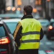 Gilet de sécurité réfléchissant jaune XL avec certificat - AMIO 03934 - Visuel 2
