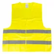 Gilet de sécurité réfléchissant jaune XXXL avec certificat - AMIO 03935 - Visuel 1