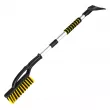 Brosse balayette grattoir pour vitres neige glace en laiton télescopique FUTURA BASIC 87-115 cm AMIO T09866 - Visuel 1