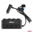 Répartiteur répartiteur prise allume-cigare PD30W QC3.0 12/24V max 216W - AMIO 04175 - Visuel 3