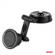 Support magnétique de téléphone pour voiture avec rotation 360° sur le tableau de bord AMIO 04144 - Visuel 3